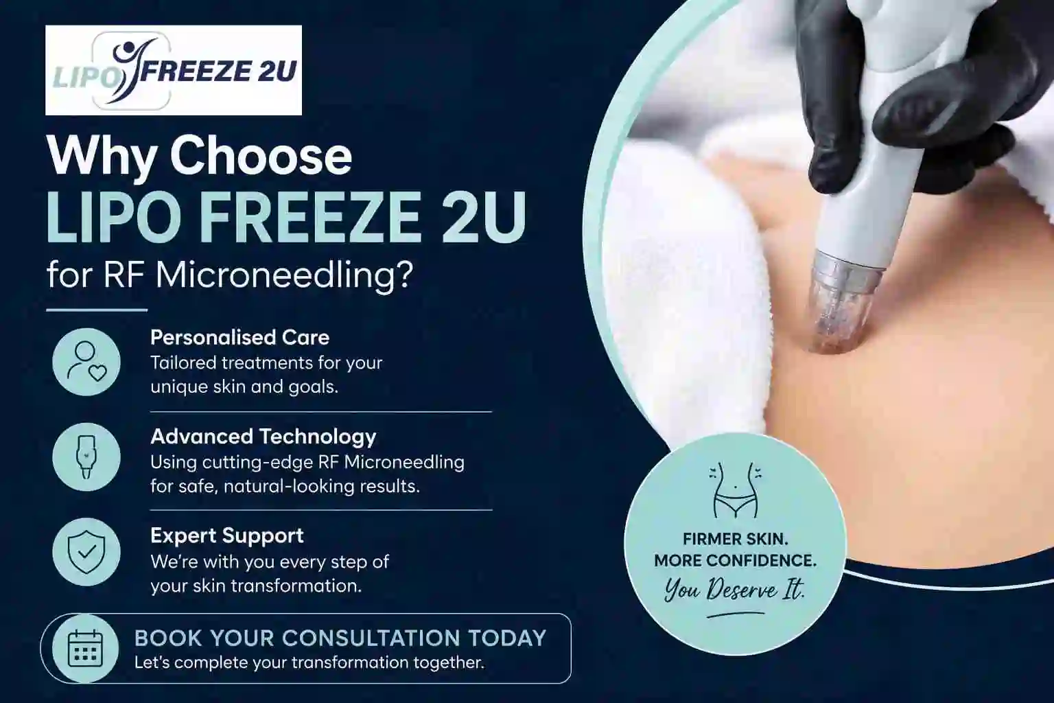 Why Choose LIPO FREEZE 2U for RF Microneedling Southampton?