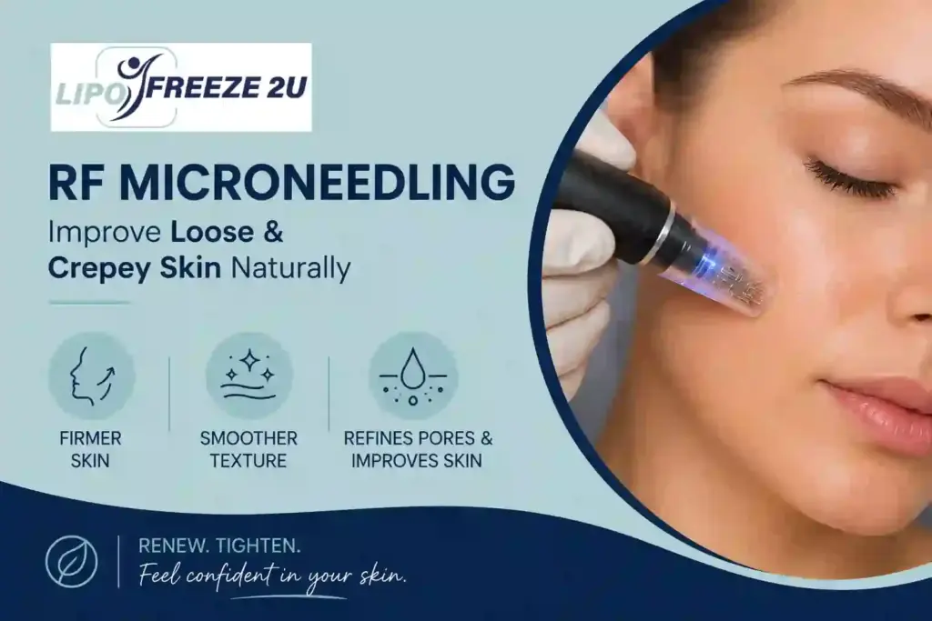Can RF Microneedling Help Improve Loose and Crepey Skin Southampton?